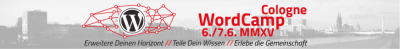 Banner WordCamp Köln